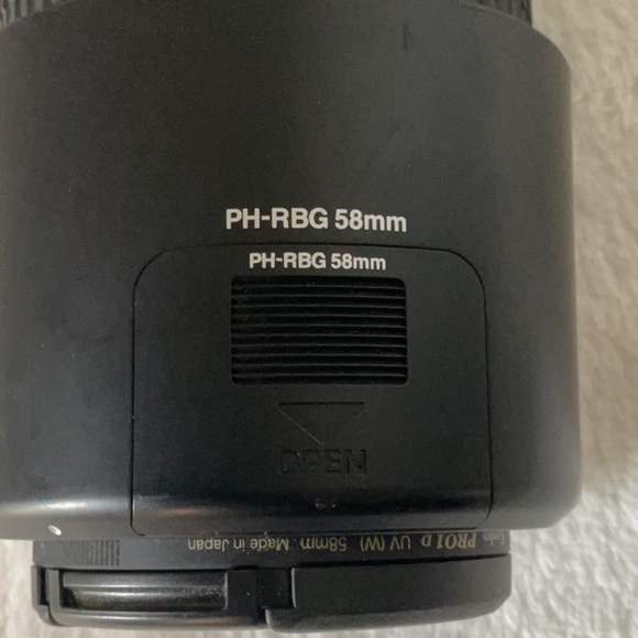 Pentax Black Lens with Manual 58mm - Picture 5 of 6